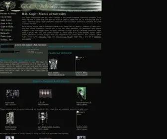 Giger-ART.com(HR Giger Art) Screenshot