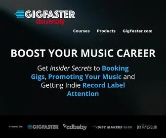 Gigfasteruniversity.com(GigFaster University) Screenshot