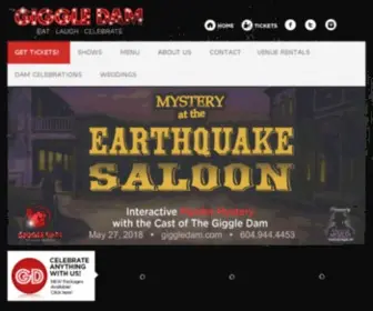 Giggledam.com(Eat Laugh Celebrate) Screenshot