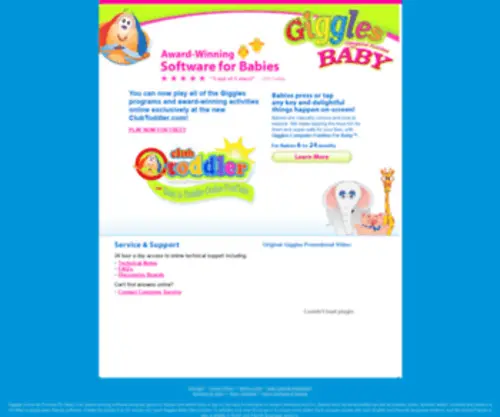 Giggles.net(Software for babies) Screenshot