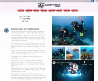 Gigglinmarlin.com(Gigglin' Marlin Dive and Swim) Screenshot