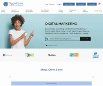 Giggrabbers.com(The Platform to Hire Freelancers) Screenshot