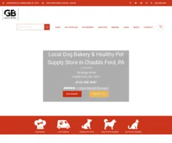 Giggybites.com(GiggyBites Bakery for Dogs Local Pet Food and Supply Store) Screenshot