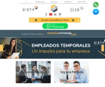 Gigha.com.co(Grupo Gigha) Screenshot