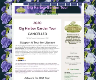 Gigharborgardentour.org(Gig Harbor Garden Tour) Screenshot