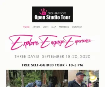 Gigharboropenstudiotour.org(Gig Harbor Open Studio Tour) Screenshot