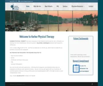 Gigharborpt.com(Physical Therapy Gig Harbor) Screenshot