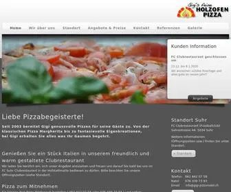 Gigi-Pizzamobil.ch(Gigi's feine Holzofen Pizza) Screenshot
