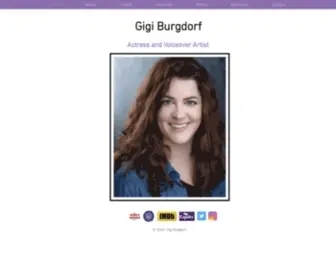 Gigiburgdorf.com(Gigi Burgdorf) Screenshot