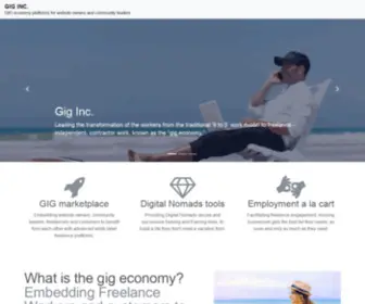 Giginc.com(GIG Inc) Screenshot