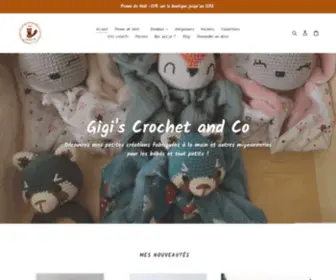 Gigiscrochetandco.com(Gigi's Crochet and Co) Screenshot