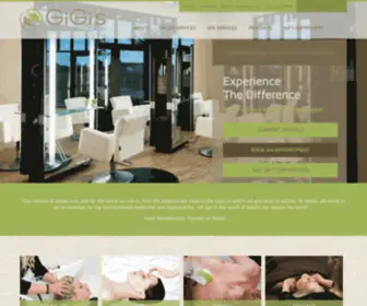 Gigissalonspa.com(GiGi’s Salon & Spa) Screenshot