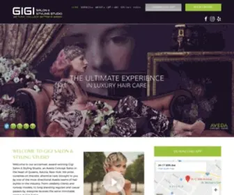 Gigistylingstudio.com(Top Hair Salon NYC) Screenshot