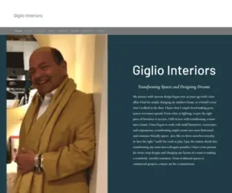 Gigliointeriors.com(Designer) Screenshot