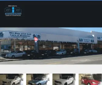 Gigmotors.co.za(Used Vehicles Gauteng) Screenshot