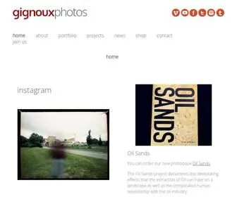 Gignouxphotos.com(Alan gignoux) Screenshot