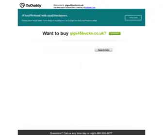 Gigs45Bucks.co.uk(The Fun Marketplace To Buy or Sell Micro Jobs) Screenshot