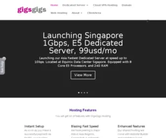 GigsGigs.com(GigsGigs) Screenshot