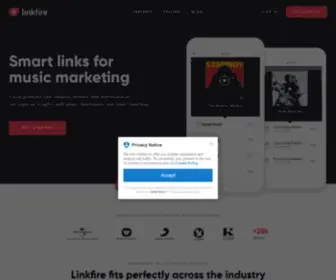 Gigst.rs(Smart links for music marketing) Screenshot