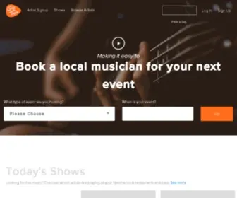 Gigtown.com(Local Shows) Screenshot