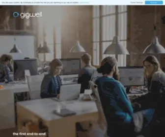 Gigwell.com(End to End Booking Management Software) Screenshot