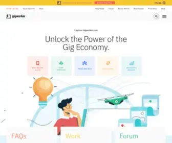 Gigworker.com(In-depth insights about how to leverage the gig economy for workers and customers. See all) Screenshot