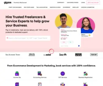 Gigzoe.com(Book Digital Services for your Business with 100% Assurance) Screenshot