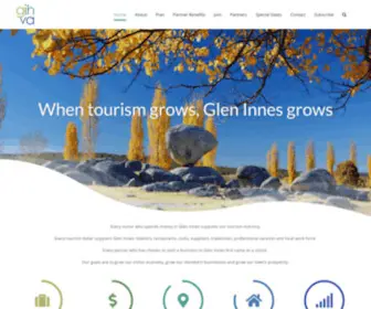 Gihva.com.au(Glen Innes Highlands Visitor Association) Screenshot