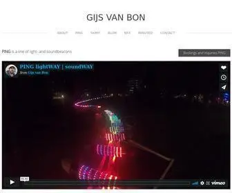 Gijsvanbon.nl(Gijs van Bon) Screenshot