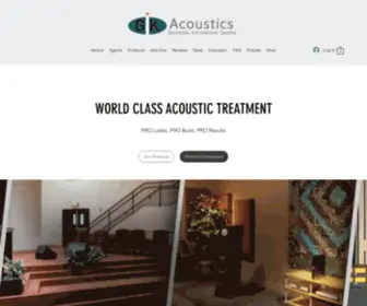 Gikacoustics.in(Acoustic Room Treatment) Screenshot