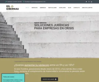 Gil-Gibernau.com(Abogados en Logroño (La Rioja) y Madrid) Screenshot