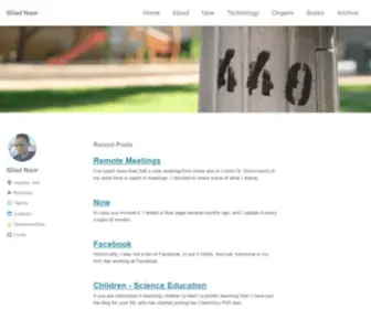Giladnaor.com(Giladnaor) Screenshot