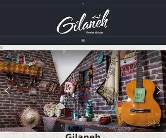 Gilaneh.com.au(Gilaneh :We are a Persian restaurant family Art (persian inspired )) Screenshot