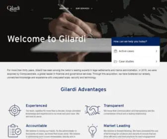 Gilardi.com(Fraud) Screenshot