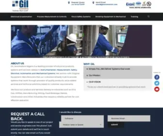 Gilautomation.com(Gil Automations Nigeria) Screenshot