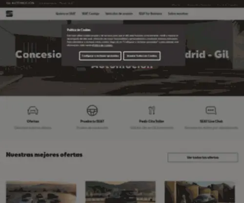 Gilautomocion.seat(Gil Automoción) Screenshot