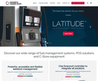 Gilbarcoafs.com(Fuel Management and Forecourt Automation Solutions) Screenshot