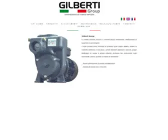 Gilbertigroup.it(Gilberti Group) Screenshot