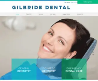 Gilbridedental.com(Beverly Dentist Gilbride) Screenshot