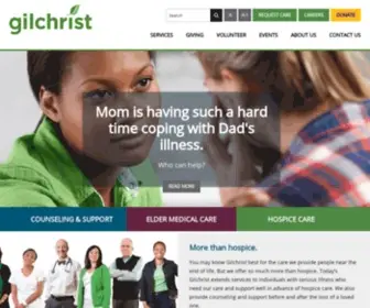 Gilchristcares.org(Gilchrist) Screenshot