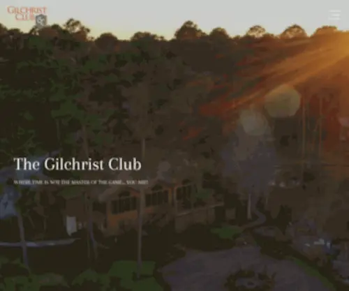 Gilchristclub.com(The Gilchrist Club) Screenshot