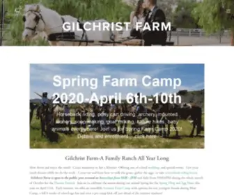 Gilchristfarm.com(Gilchrist Farm) Screenshot