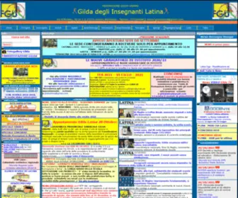 Gildalatina.org(Gilda degli Insegnanti di Latina) Screenshot