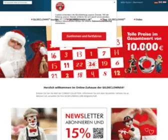 Gildeclownsclub.de(GILDECLOWNS®) Screenshot