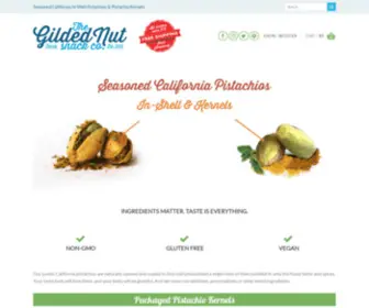 Gildednut.com(The Gilded Nut) Screenshot