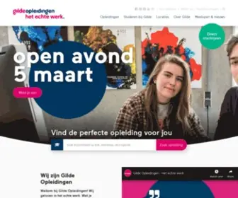 Gildeopleidingen.nl(Gilde Opleidingen) Screenshot