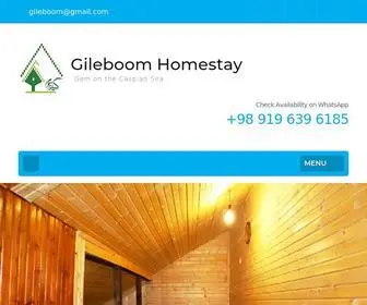 Gileboom.info(Gileboom Homestay) Screenshot