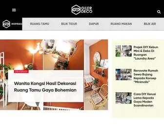 Gilerdeco.com(Giler Deco) Screenshot