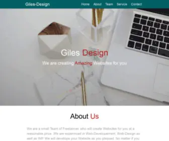 Giles-Desing.cyou(Professional and Responsive Websites) Screenshot