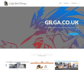 Gilga.co.uk(Simple, Personal Web Design) Screenshot